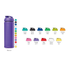View Image 4 of 4 of 750ml Baseline Water Bottle - Flip Lid - Mix & Match - 3 Day