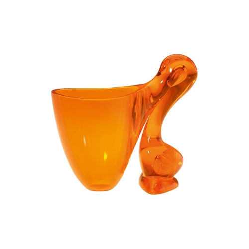 Additional Image 3 - an orange cup on a white background