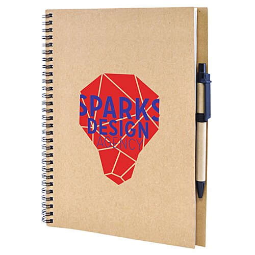 Additional Image 2 - a notebook with a logo on it