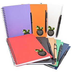 Additional Image 3 - a group of notebooks with fruit designs