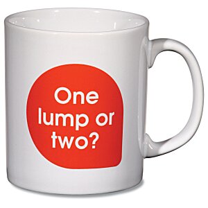 Additional Image 7 - a white mug with a red circle and white text
