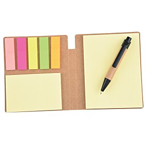 Additional Image 4 - a pen and notepad with sticky notes