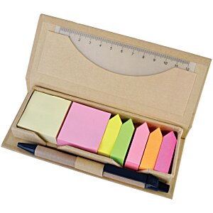 Additional Image 1 - a box with different colored sticky notes