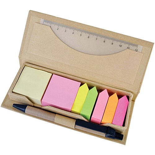Additional Image 1 - a box with different colored sticky notes