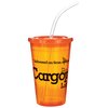 View Image 2 of 6 of DISC Stadium Cup - Flexible Straw