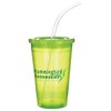 View Image 4 of 6 of DISC Stadium Cup - Flexible Straw