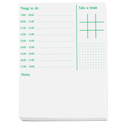 Additional Image 1 - a white piece of paper with green lines