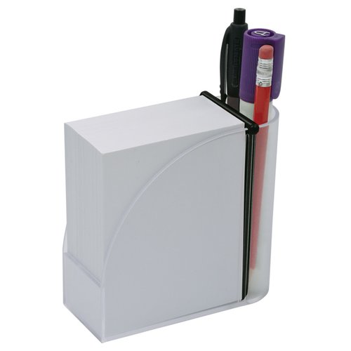 Additional Image 1 - a white rectangular object with a pen and pencil holder