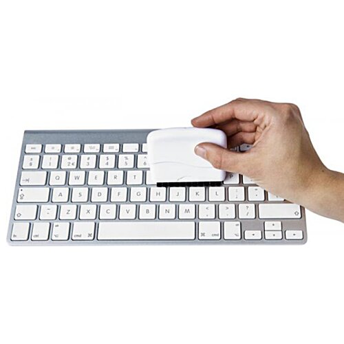 Additional Image 1 - a hand holding a mouse over a keyboard