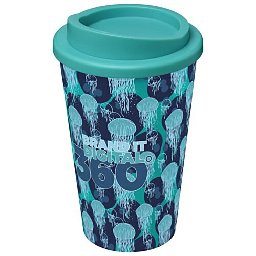 Additional Image 4 - a blue and green coffee cup