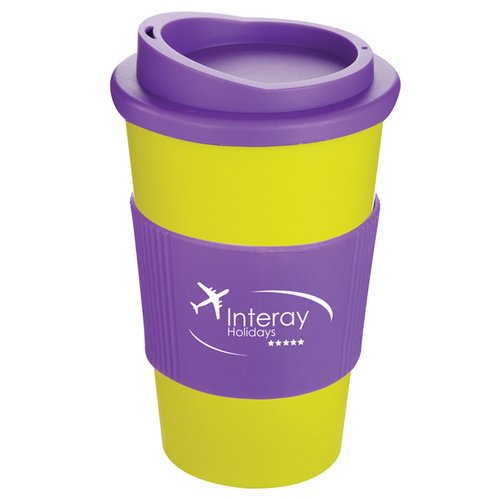 Additional Image 4 - a yellow and purple coffee cup