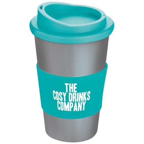 Additional Image 5 - a grey and blue coffee cup
