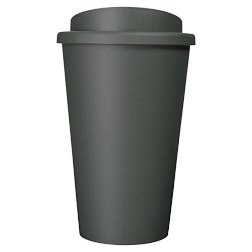Additional Image 3 - a black plastic cup with a lid