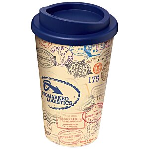 Additional Image 2 - a coffee cup with a blue lid