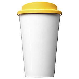 Additional Image 4 - a white cup with a yellow lid