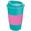 View Image 9 of 12 of Americano Travel Mug - Colours with Grip