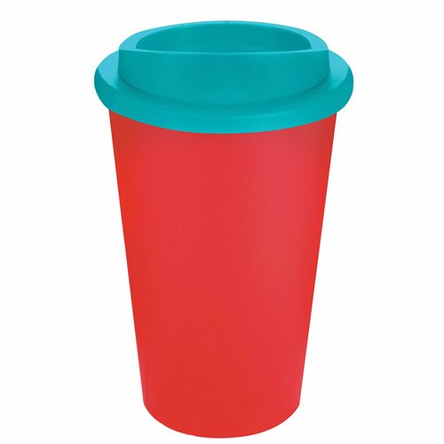 Additional Image 13 - a red cup with a blue lid