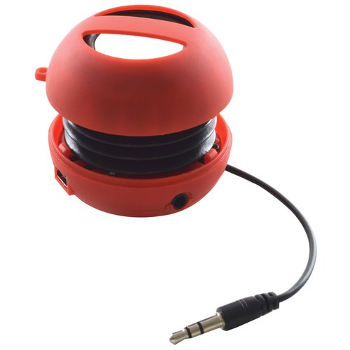 Additional Image 1 - a red round object with a black cord