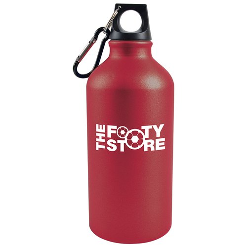 Additional Image 3 - a red water bottle with a black handle