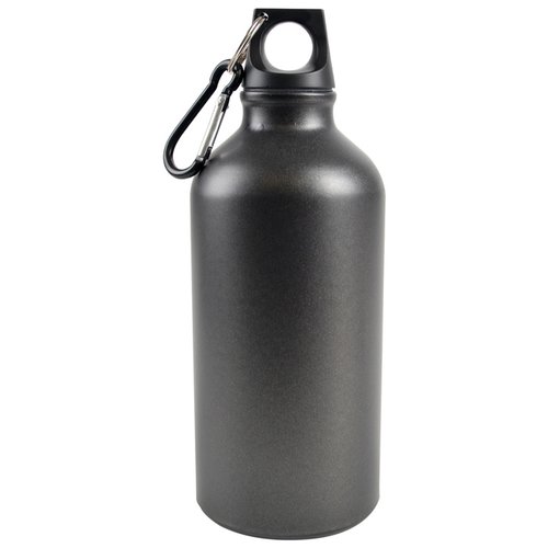 Additional Image 3 - a black water bottle with a ring