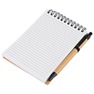 Additional Image 1 - a spiral notebook with a pen