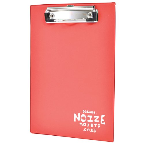 Additional Image 3 - a red clipboard with a silver clip