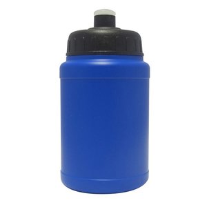 Additional Image 3 - a blue water bottle with a black lid