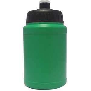 Additional Image 5 - a green plastic water bottle with a black lid