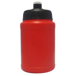 Additional Image 6 - a red water bottle with a black lid