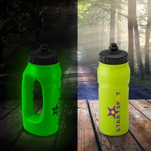 Additional Image 1 - a green water bottle on a table