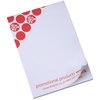 View Image 6 of 7 of A7 50 Sheet Notepad - Polka Dot Design