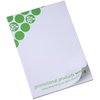 View Image 5 of 7 of A7 50 Sheet Notepad - Polka Dot Design