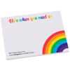 View Image 2 of 3 of BIC® Sticky Notes - A7 - 50 Sheets - Rainbow Design