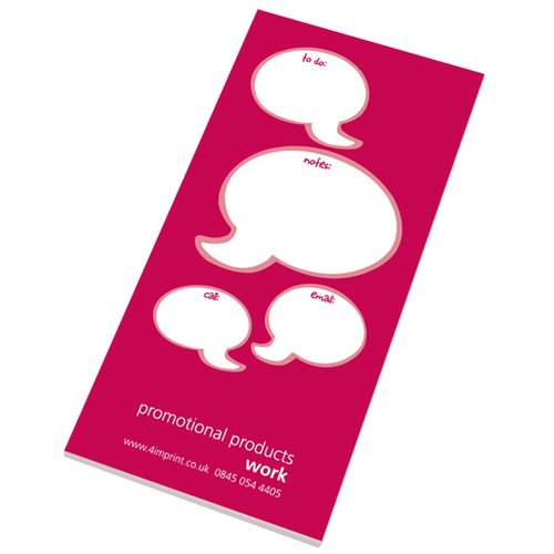 Additional Image 2 - a red rectangular object with white speech bubbles