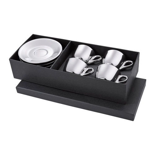 Additional Image 2 - a black box with cups and saucers