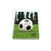 View Image 6 of 8 of A5 Personalised Wire Notebook - Football Signature