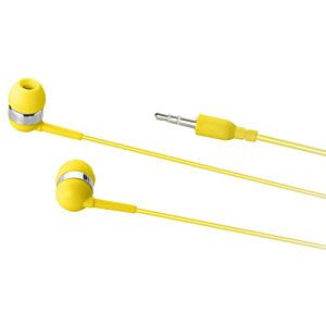 Additional Image 1 - a close-up of yellow earbuds