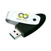 View Image 2 of 3 of 2gb Oval Twister Flashdrive