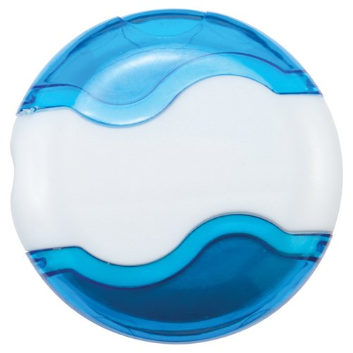 Additional Image 1 - a blue and white circle with a white stripe