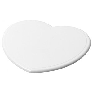 Additional Image 1 - a white heart shaped object