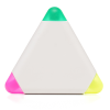 Additional Thumbnail Image 3 - a white triangle with green and pink highlighters