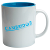 Additional Thumbnail Image 2 - a white mug with blue text