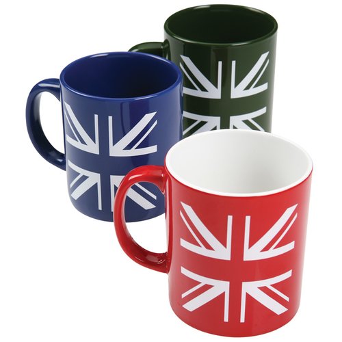 Additional Image 2 - a group of mugs with a flag design
