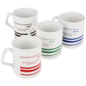 Additional Image 1 - a group of white mugs