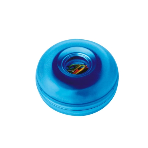 Additional Image 3 - a blue yo-yo with a red center