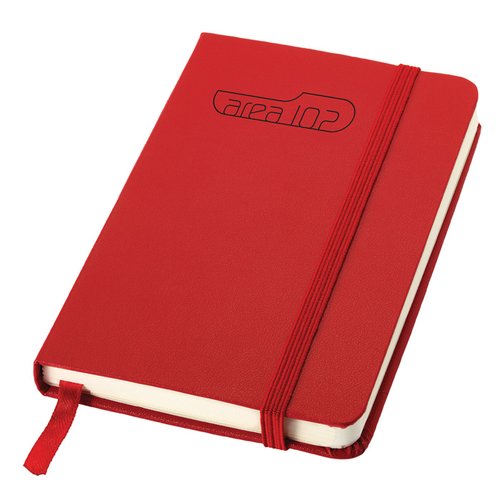 Additional Image 2 - a red notebook with a strap