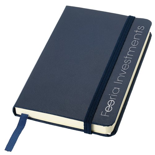 Additional Image 5 - a black notebook with a black band