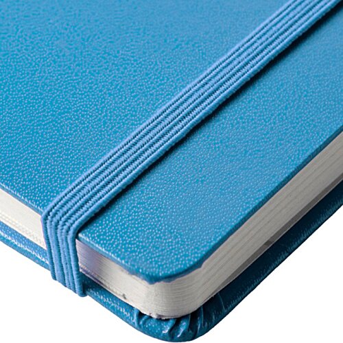 Additional Image 4 - a close up of a blue notebook