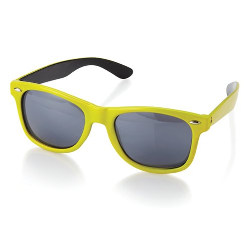 Additional Image 7 - a yellow sunglasses with black lenses