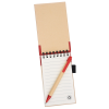 a notepad with a pencil